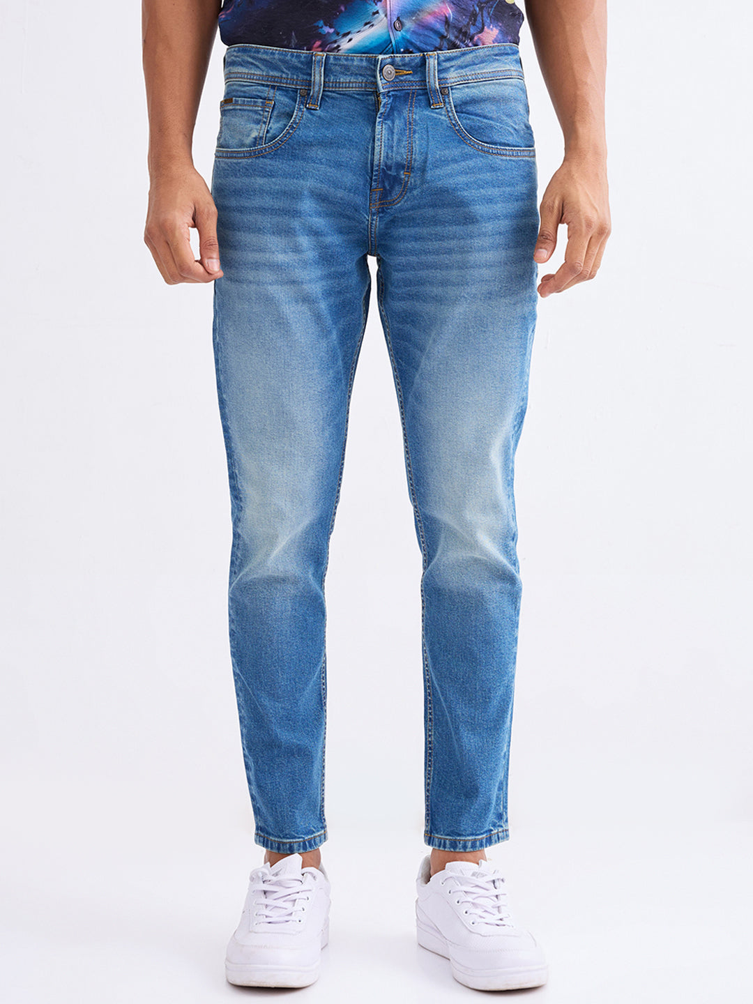 SPYKAR MENS JEANS MDKN2BE003 VINTAGE BLUE