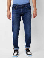 Spykar Mens Jeans Mdrc1Bd005 Dark Blue