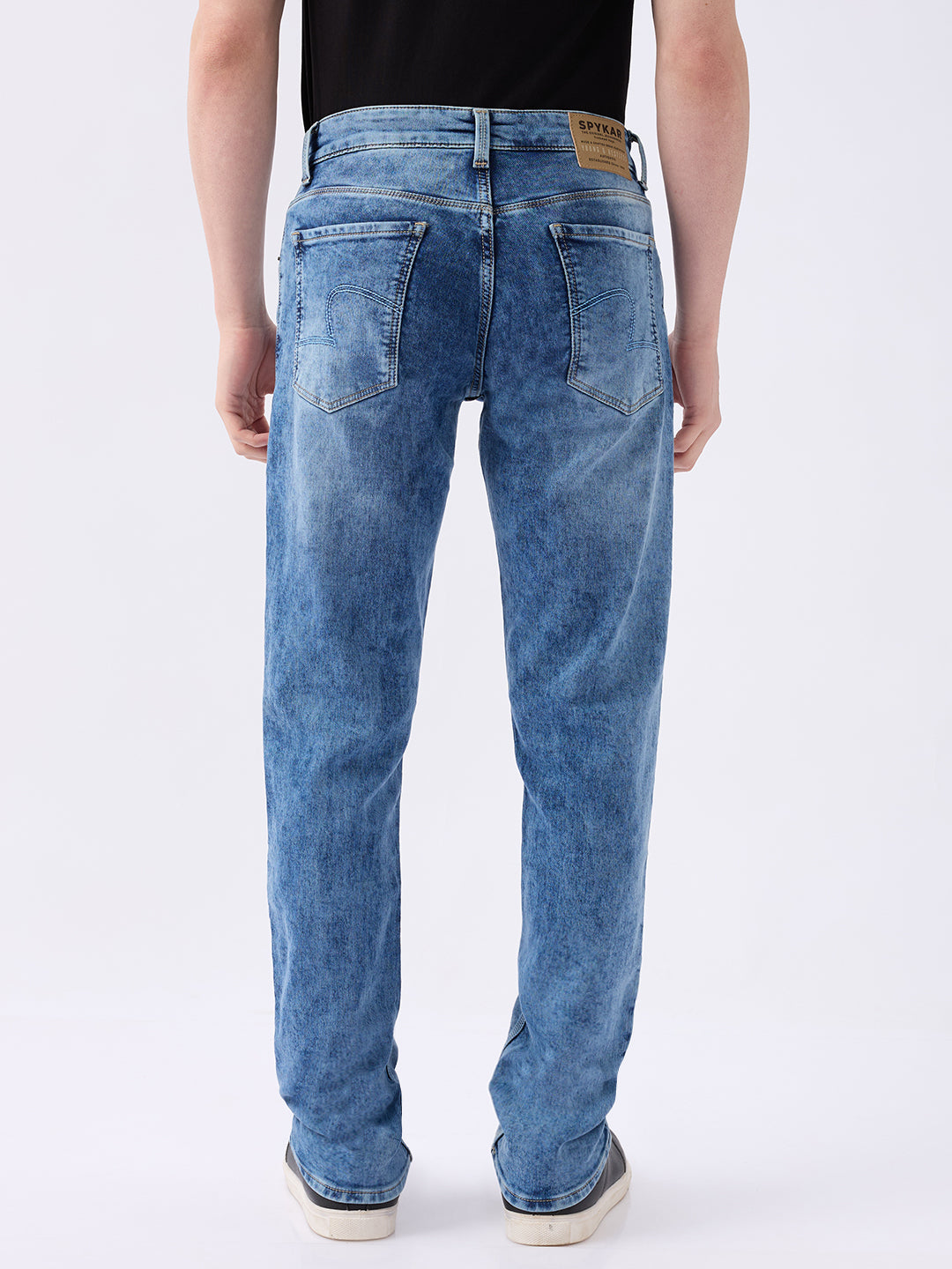 Spykar Mens Jeans Mdrc1Bd009A Mid Blue