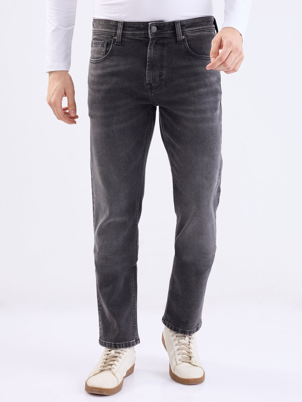 SPYKAR MENS JEANS MDRC2BE004 CARBON BLACK