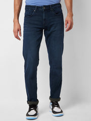 Spykar Mens Jeans Mdro1Bd006 Dark Blue