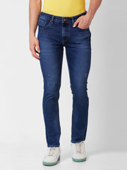 Spykar Mens Jeans Mdro1Bd012 Dark Blue
