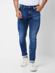 Spykar Mens Jeans Mdro1Bd014 Mid Blue