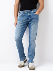 Spykar Mens Jeans Mdro1Be002 Light Blue