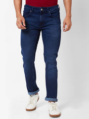 Spykar Mens Jeans Mdro2Bc015 Dark Blue