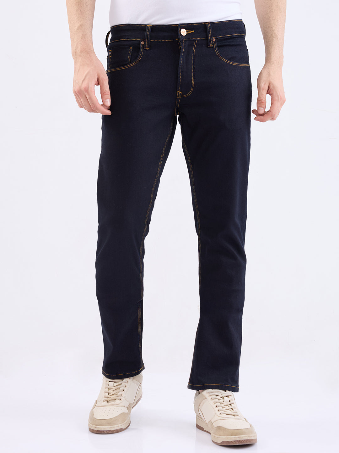 SPYKAR MENS JEANS MDRO2BE016 RAW BLUE
