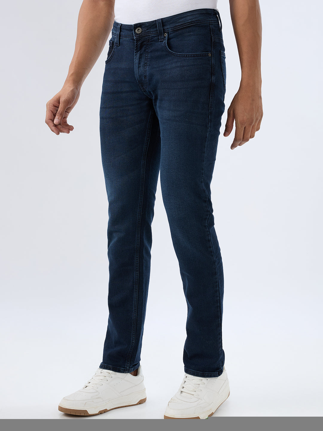 Spykar Mens Jeans Mdro2Be017 Dark Blue