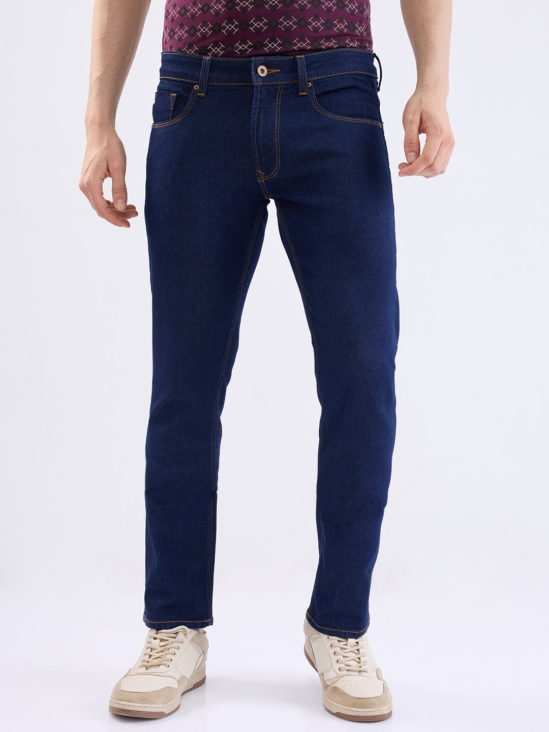 Spykar Mens Jeans Mdro2Be018 Raw Blue