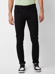 Spykar Mens Jeans Mdskn1Bd052 Black
