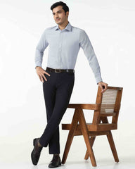 Blackberry Mens Formal Shirt F/S Bp-Bs-Do-Revolve Grey