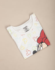 BIO WORLD GIRLS T-SHIRT H/S MFKGTSRT000814 WHITE