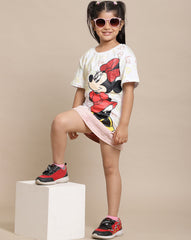 BIO WORLD GIRLS T-SHIRT H/S MFKGTSRT000814 WHITE
