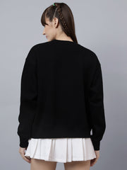 Bio World Ladies Western Sweat Shirt Mfywswts005026 Black