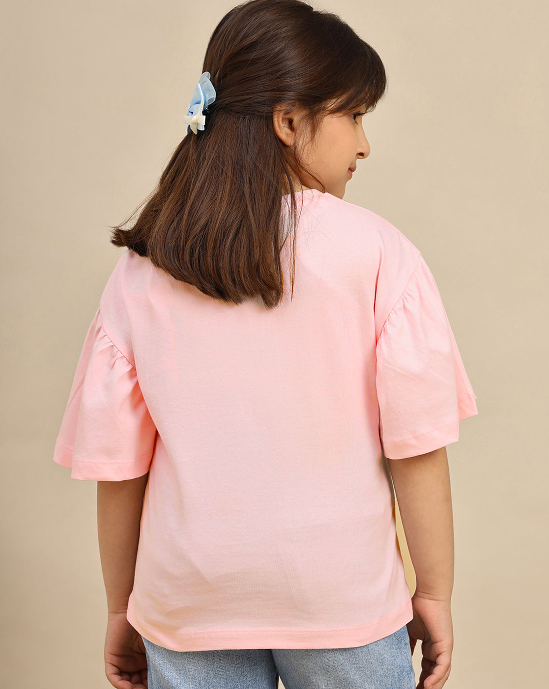 BIO WORLD GIRLS T-SHIRT H/S MINKGTSRT002601 CRYSTAL PINK