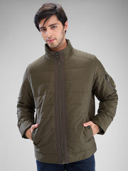 Spykar Mens Jacket F/S Mjkhw2Bd030 Olive Green