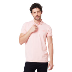 Spykar Mens T-Shirt H/S Mktfp1Bd139 Peach