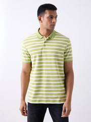 Spykar Mens T-Shirt H/S Mktfp1Be160 Lettuce Green