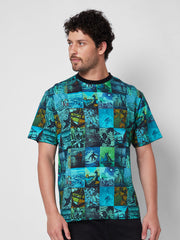 Spykar Mens T-Shirt H/S Mktft1Bd201 Sage Green