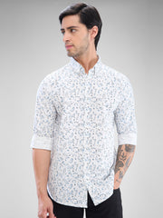 Spykar Mens Casual Shirt F/S Mshps2Bd205 Sulphur Grey