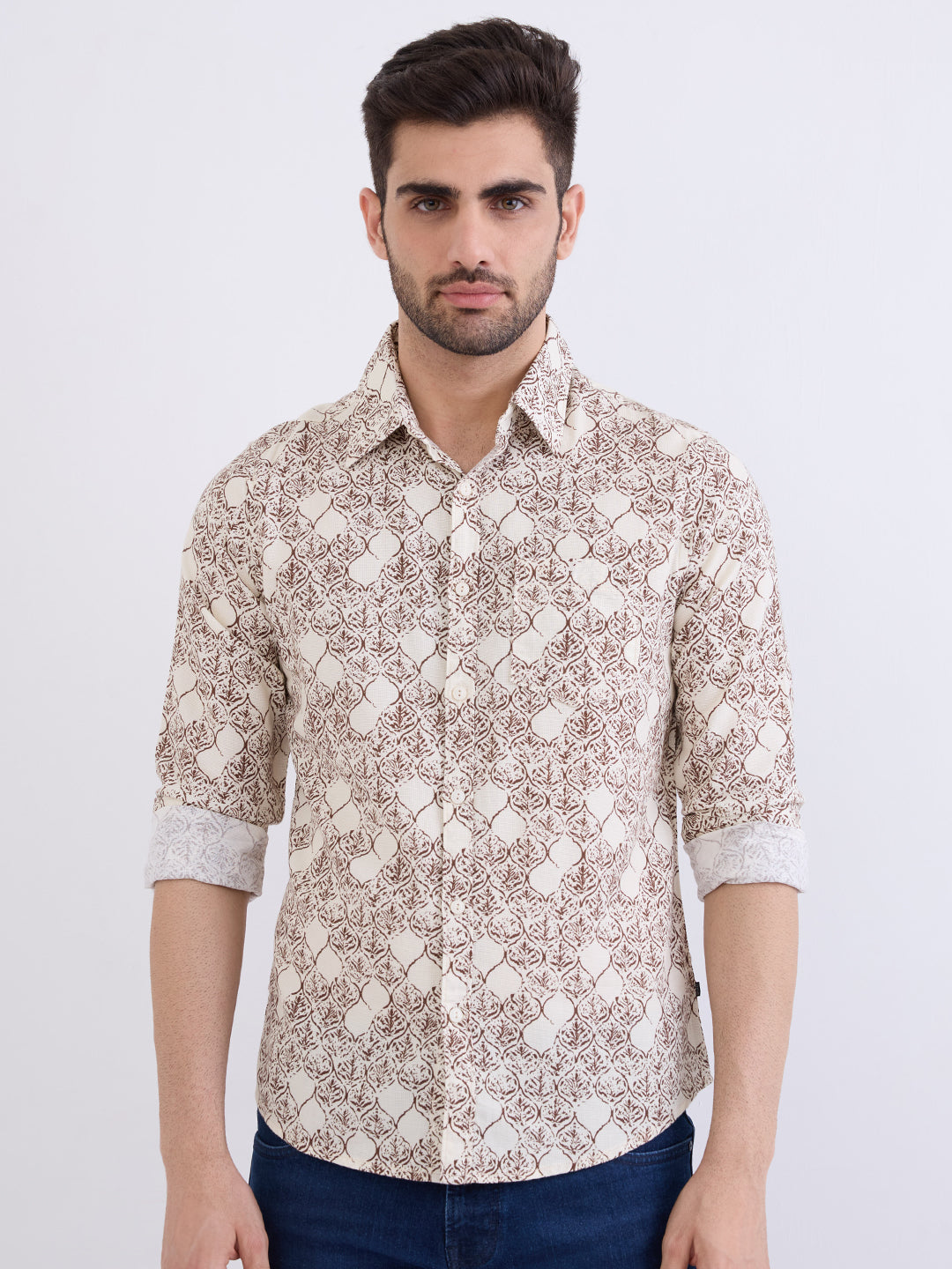 Spykar Mens Casual Shirt
