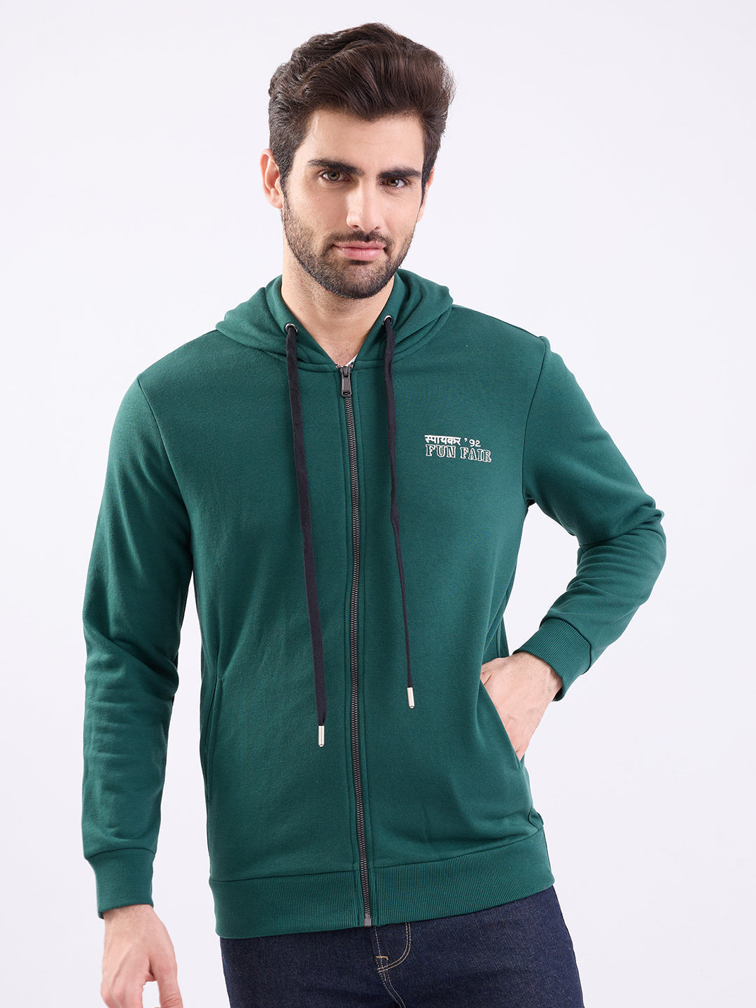 Spykar Regular Fit Casual Sweatshirts For Men