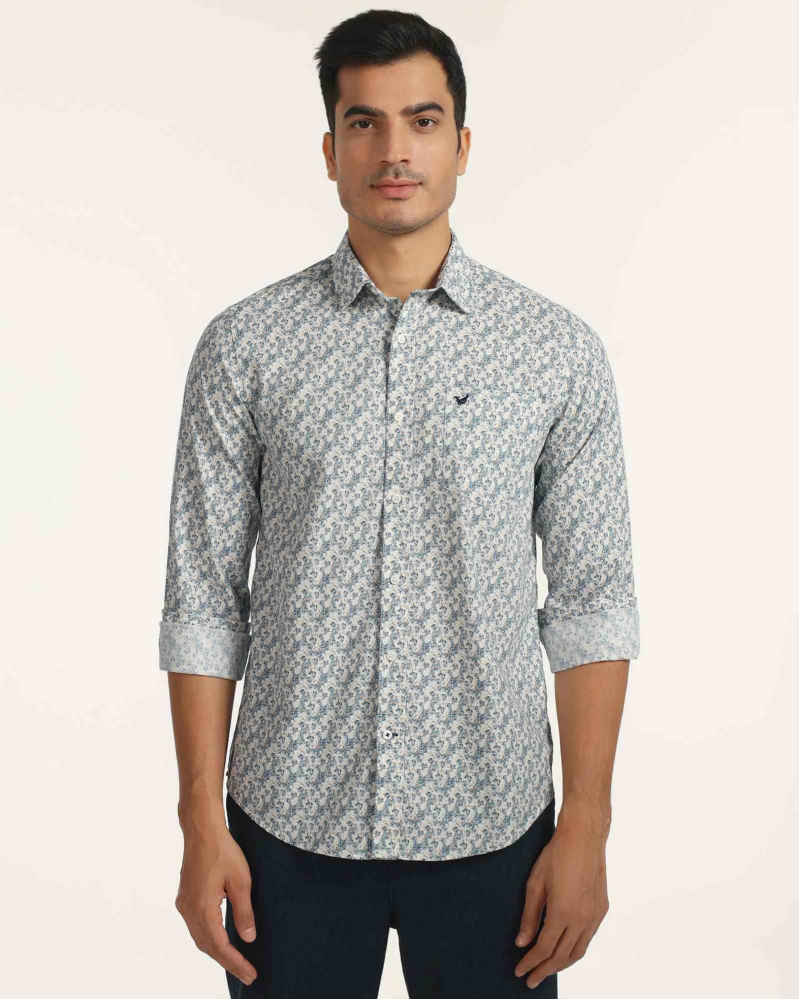 Blackberry Mens Formal Shirt F/S Bp-Bs-Do-Revolve Grey