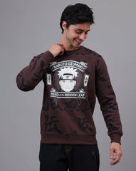 Naruto Printed Regular Fit Sweatshirt For Men