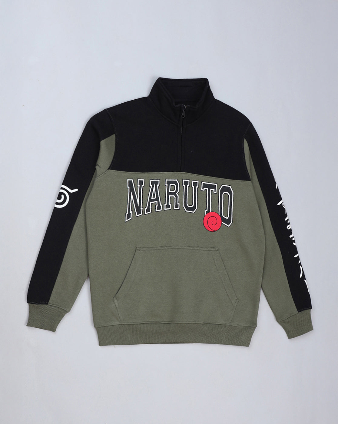 Naruto Printed Regular Fit Sweatshirt For Men