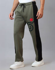 Naruto Printed Regular Fit Trackpant For Men
