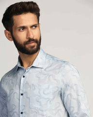 Blackberry Mens Formal Shirt F/S Bp-Bs-Do-Revolve Grey