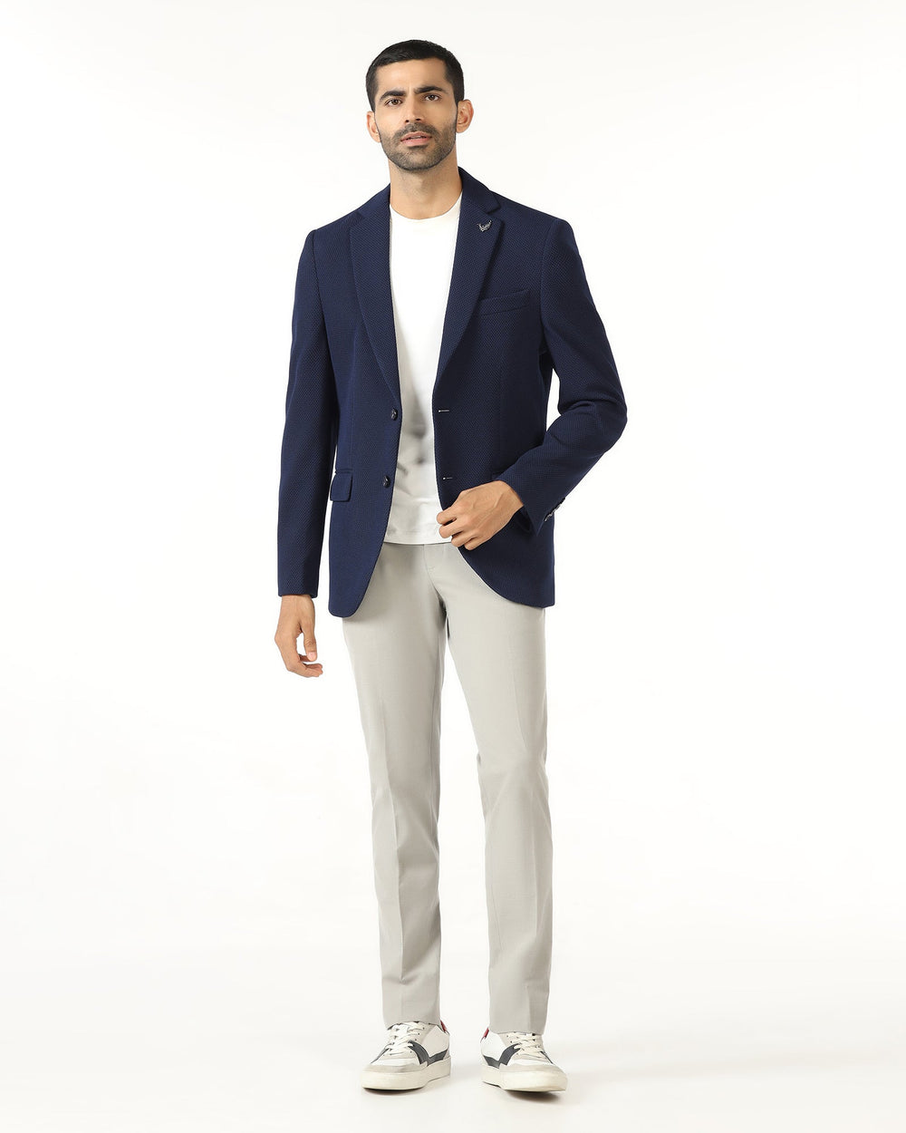 Blackberry Mens Jacket F/S Nl-Kt-Do-Campari2 Navy - Goyalsons ShopMax