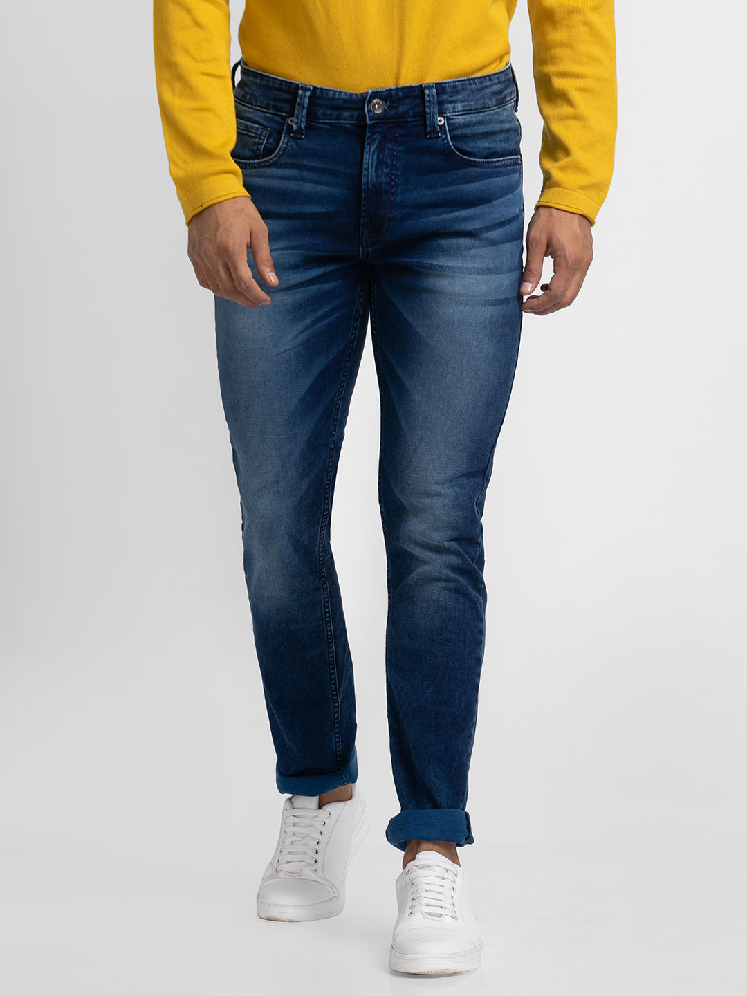 Spykar Mens Jeans Ro-02Bb-05 Blue_Indigo