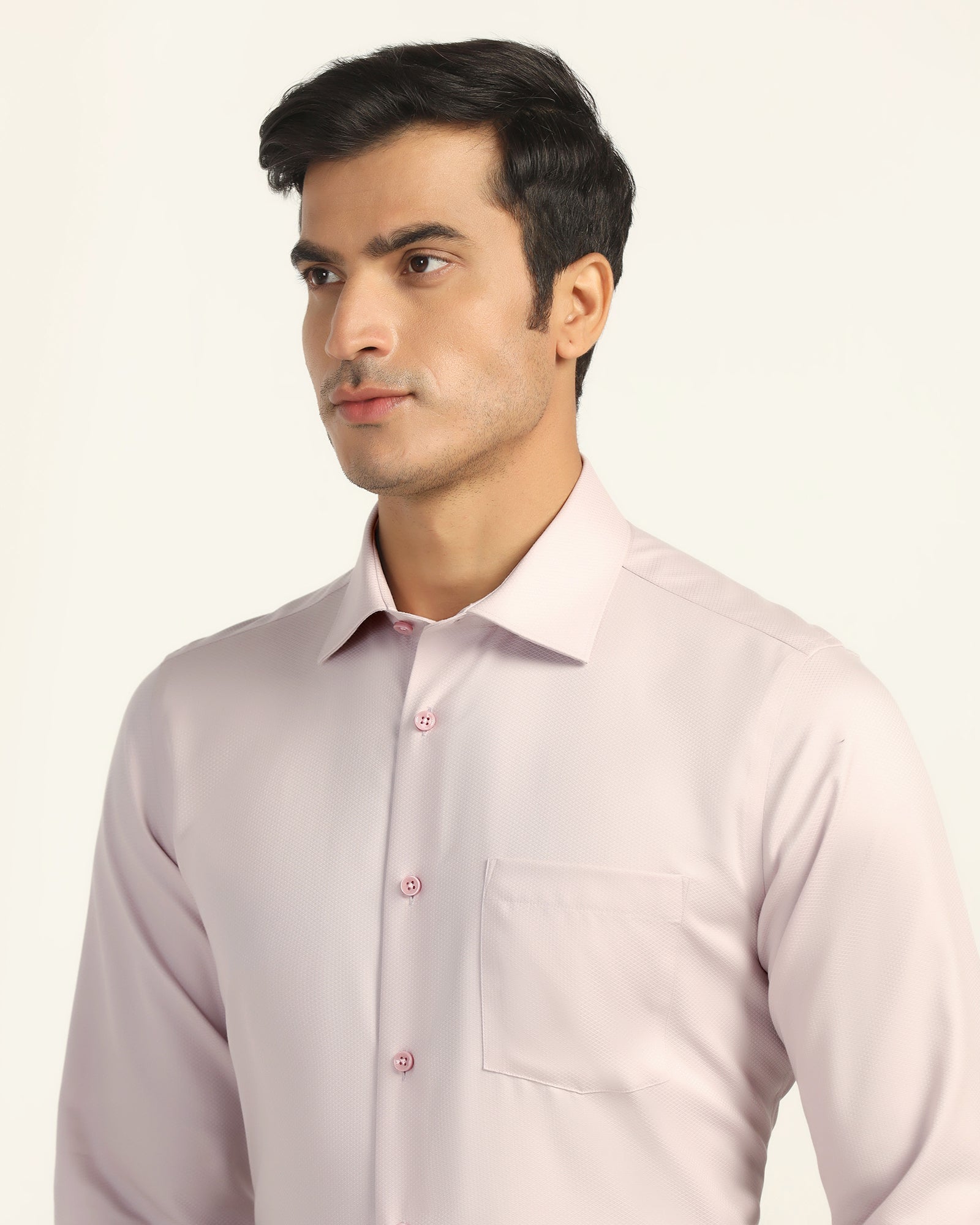 Blackberry Mens Formal Shirt F/S Nl-Ni-Do-P31 Pink - Goyalsons ShopMax