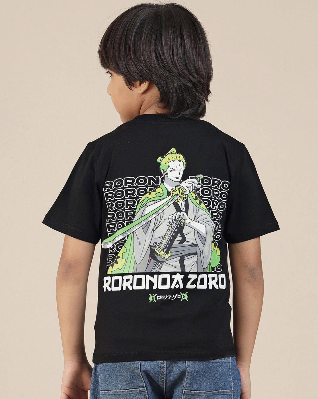 BIO WORLD BOYS T-SHIRT H/S ONPKBTSRT003774 BLACK
