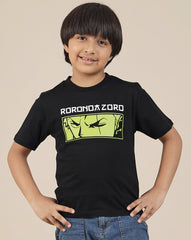 BIO WORLD BOYS T-SHIRT H/S ONPKBTSRT003774 BLACK