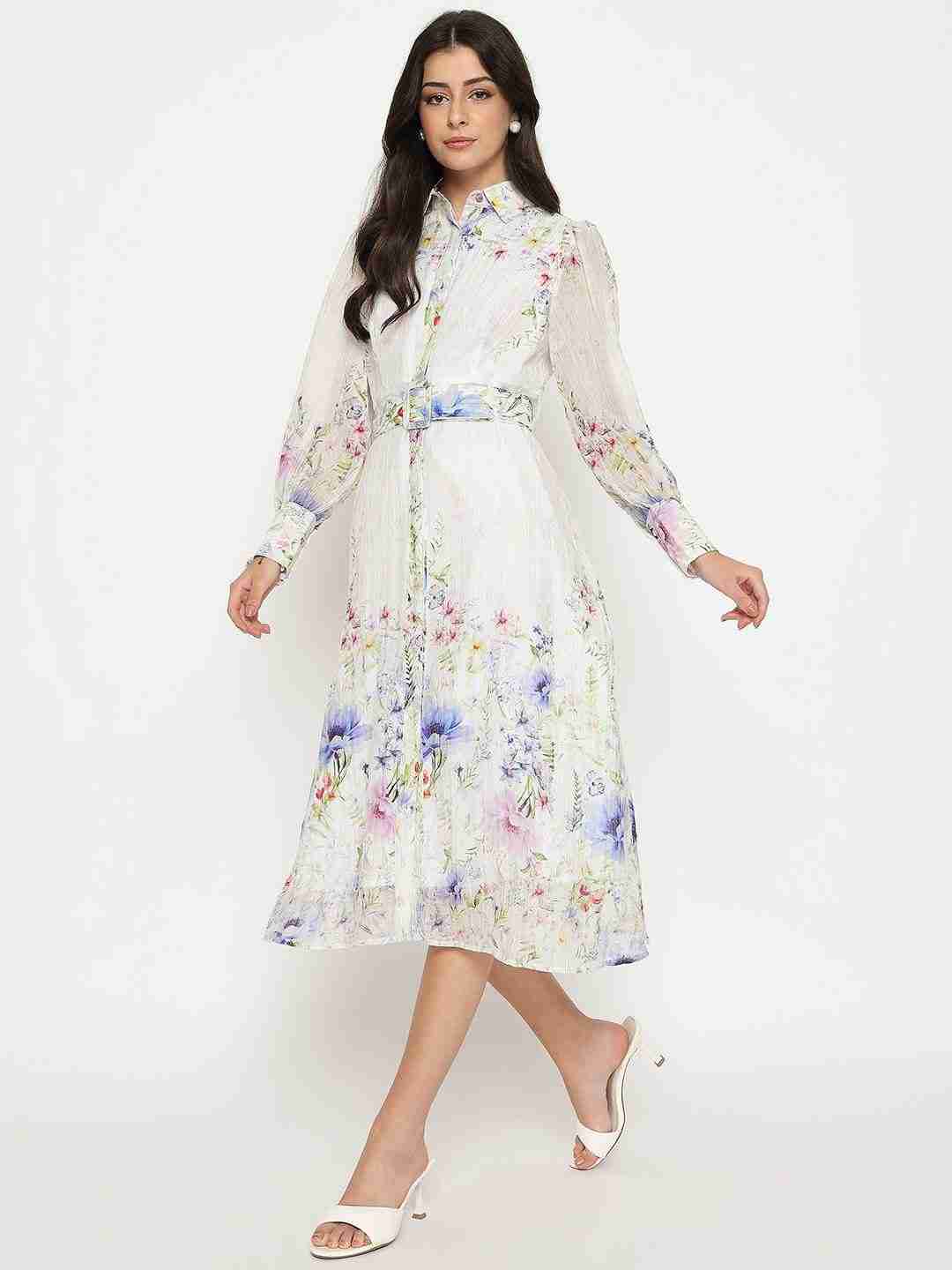 Madame Ladies Western Midi M5S13701 040 White