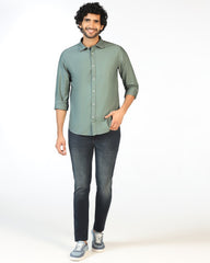 Blackberry Mens Casual Shirt F/S Es-Wm-So-Solly Olive