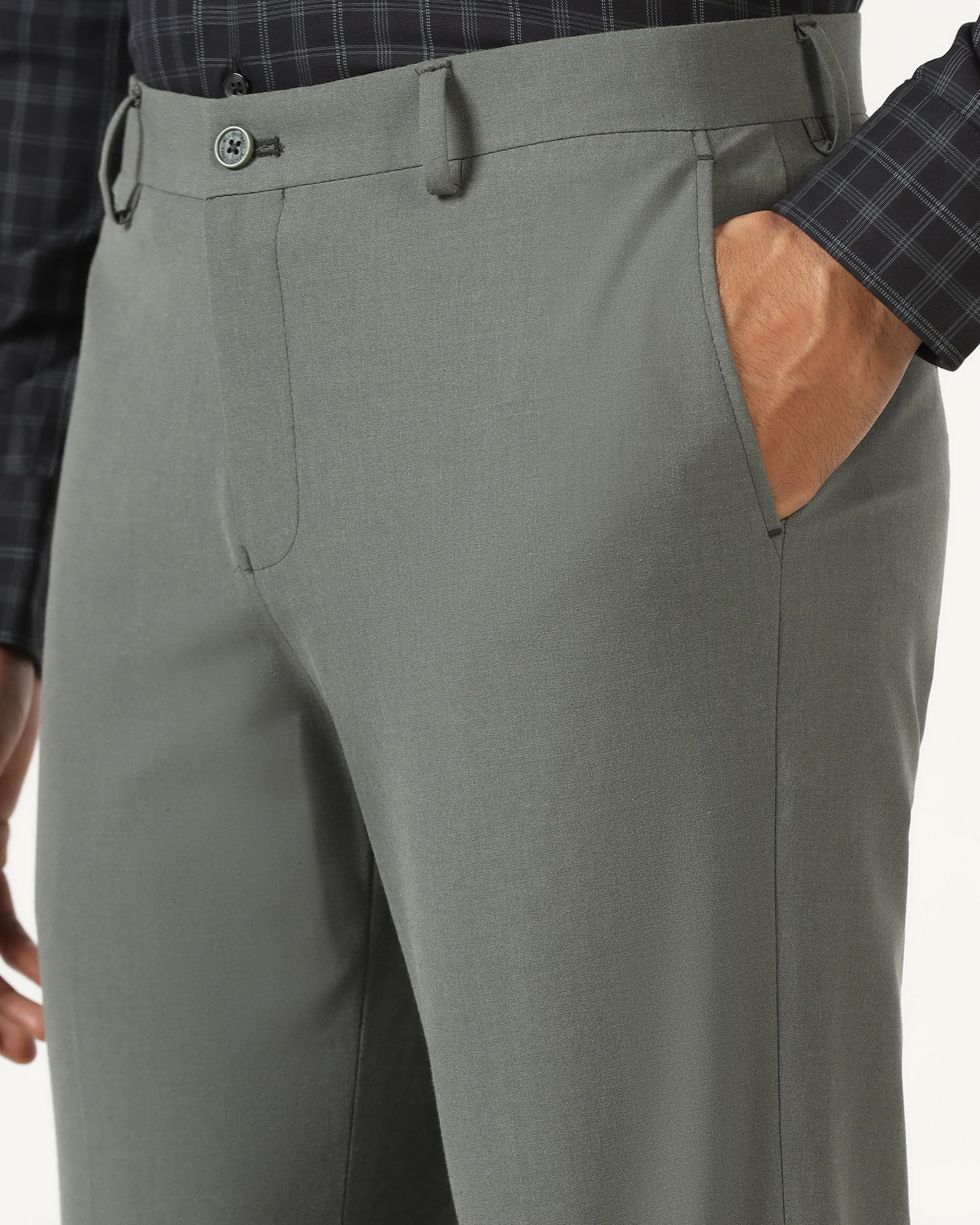 Blackberry Mens Formal Trouser Bp-So-Jonny-B91 Olive