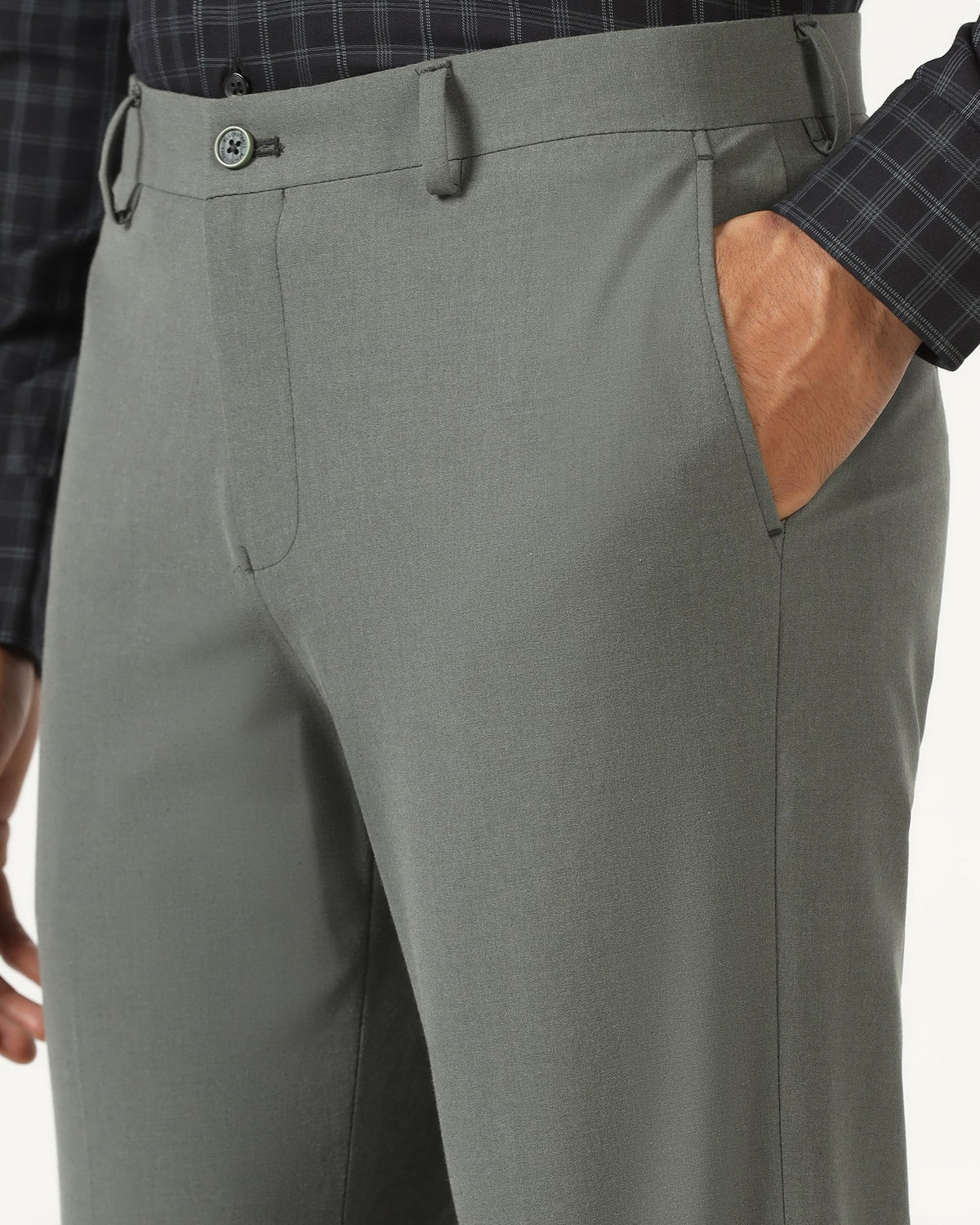 Blackberry Mens Formal Trouser Bp-So-Jonny-B91 Olive