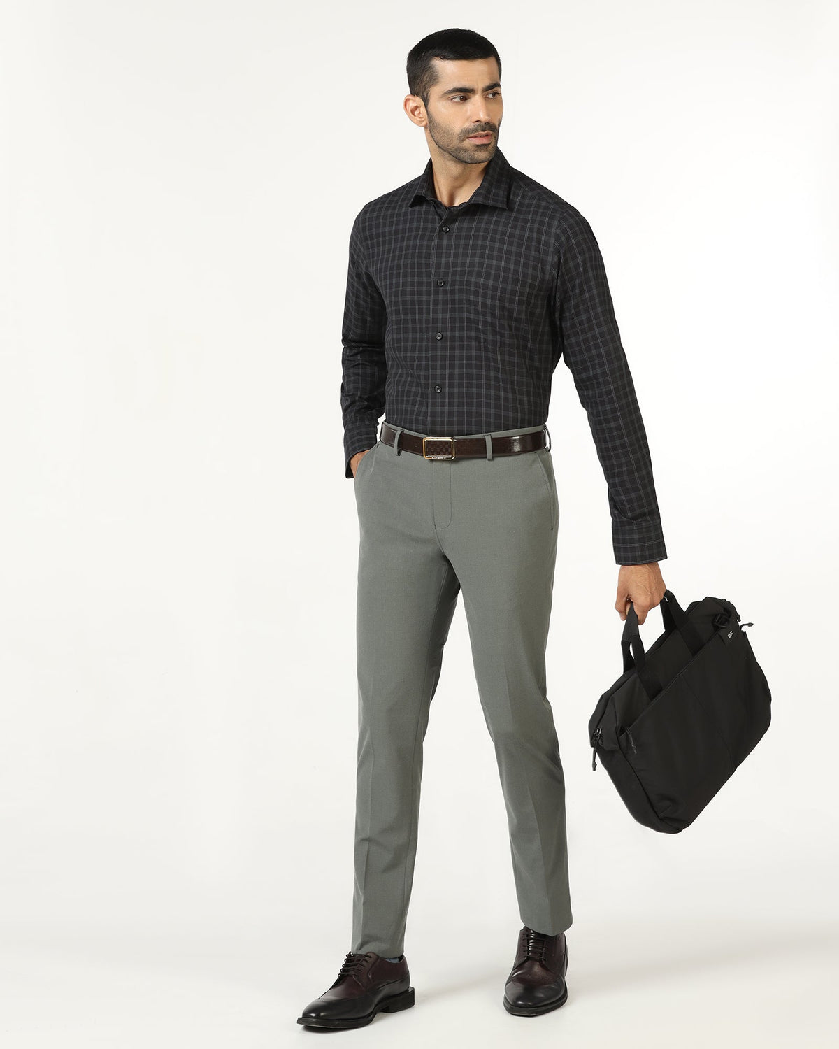 Blackberry Mens Formal Trouser Bp-So-Jonny-B91 Olive