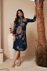 JUNIPER LADIES WESTERN KURTI 1PCS P1410MIDNIGHTBLUE MIDNIGHTBLUE