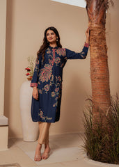 JUNIPER LADIES WESTERN KURTI 1PCS P1410MIDNIGHTBLUE MIDNIGHTBLUE