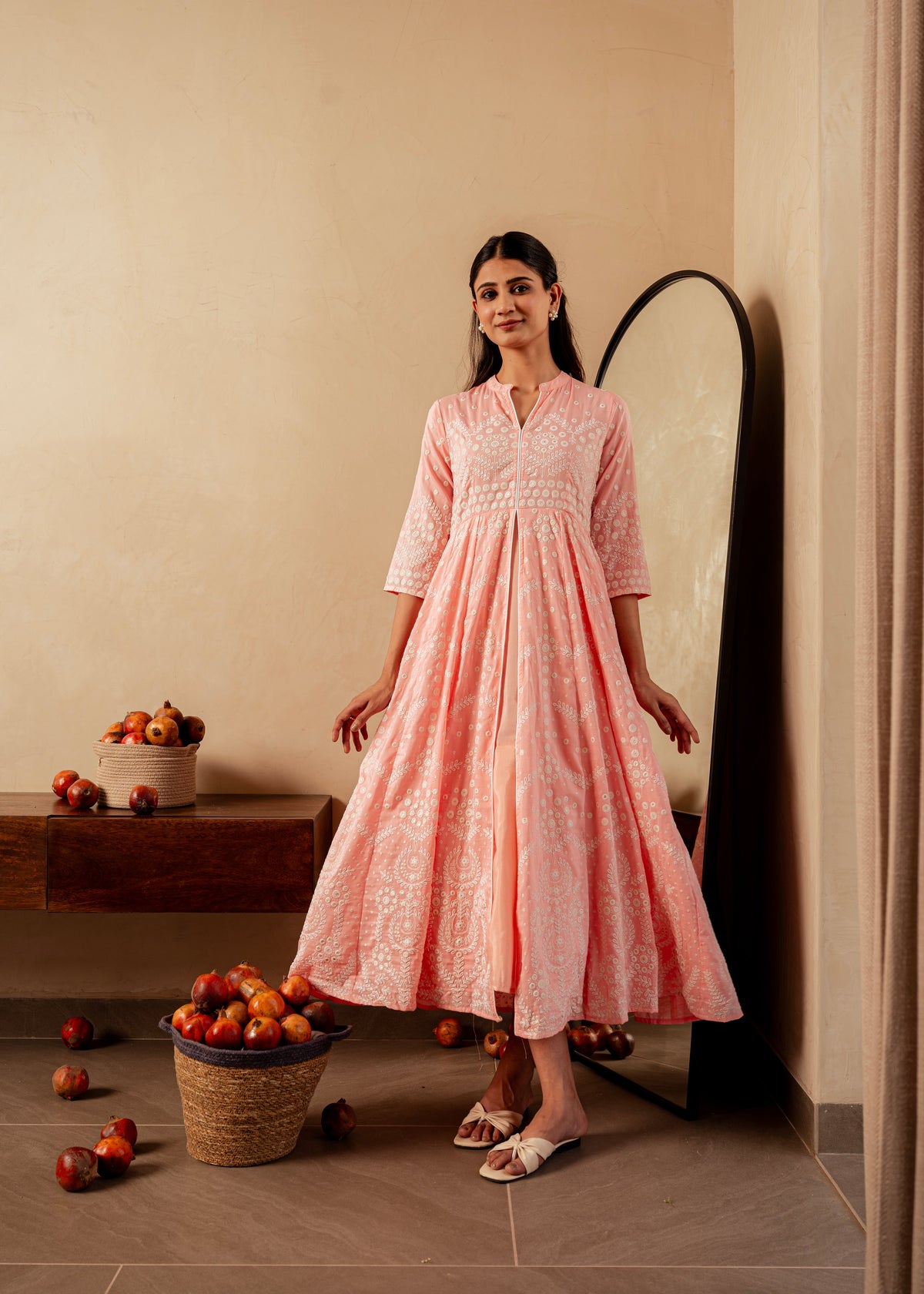 Juniper Ladies Western Midi P1463 Peach