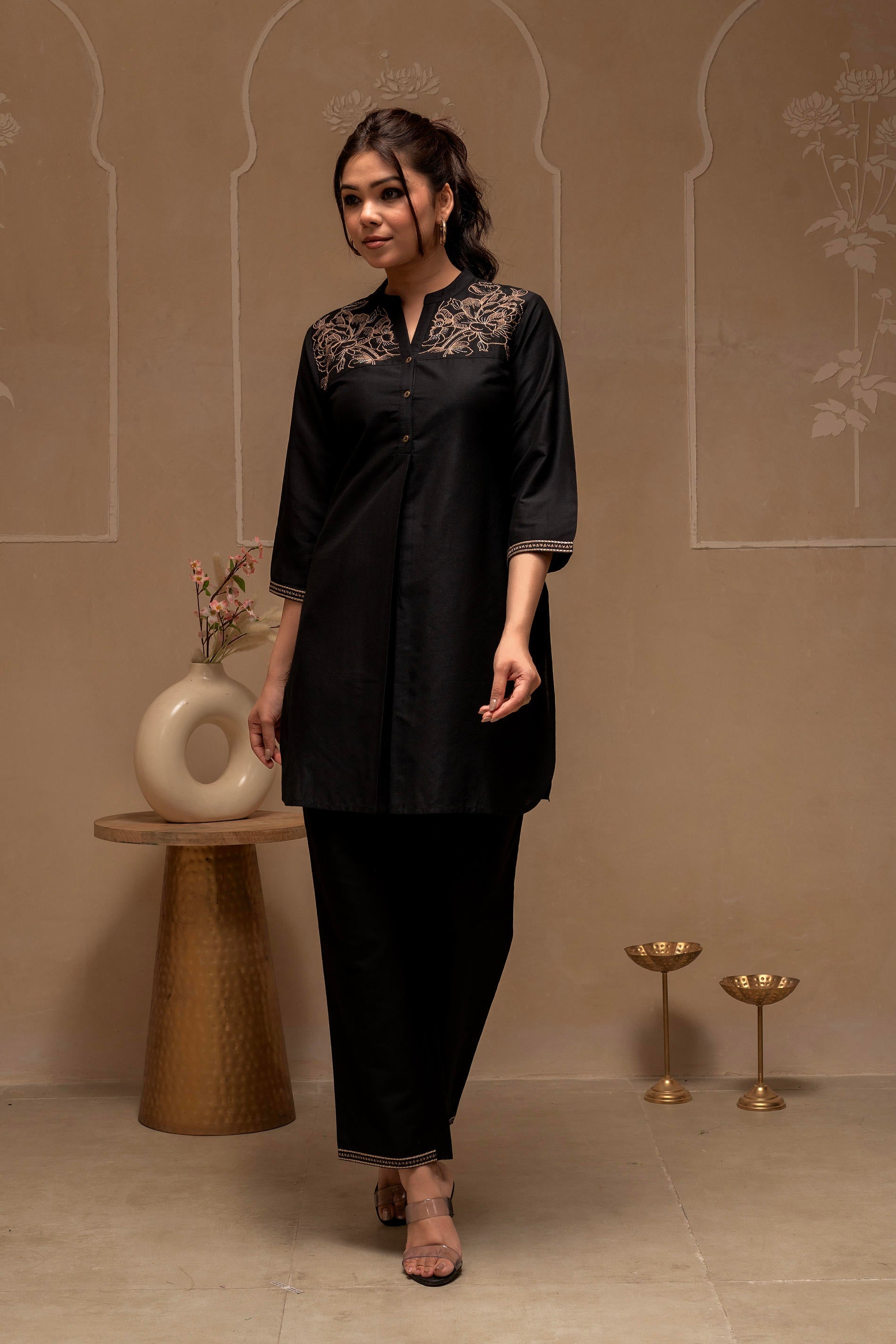 JUNIPER LADIES WESTERN FASHION SET P1471BLACK BLACK