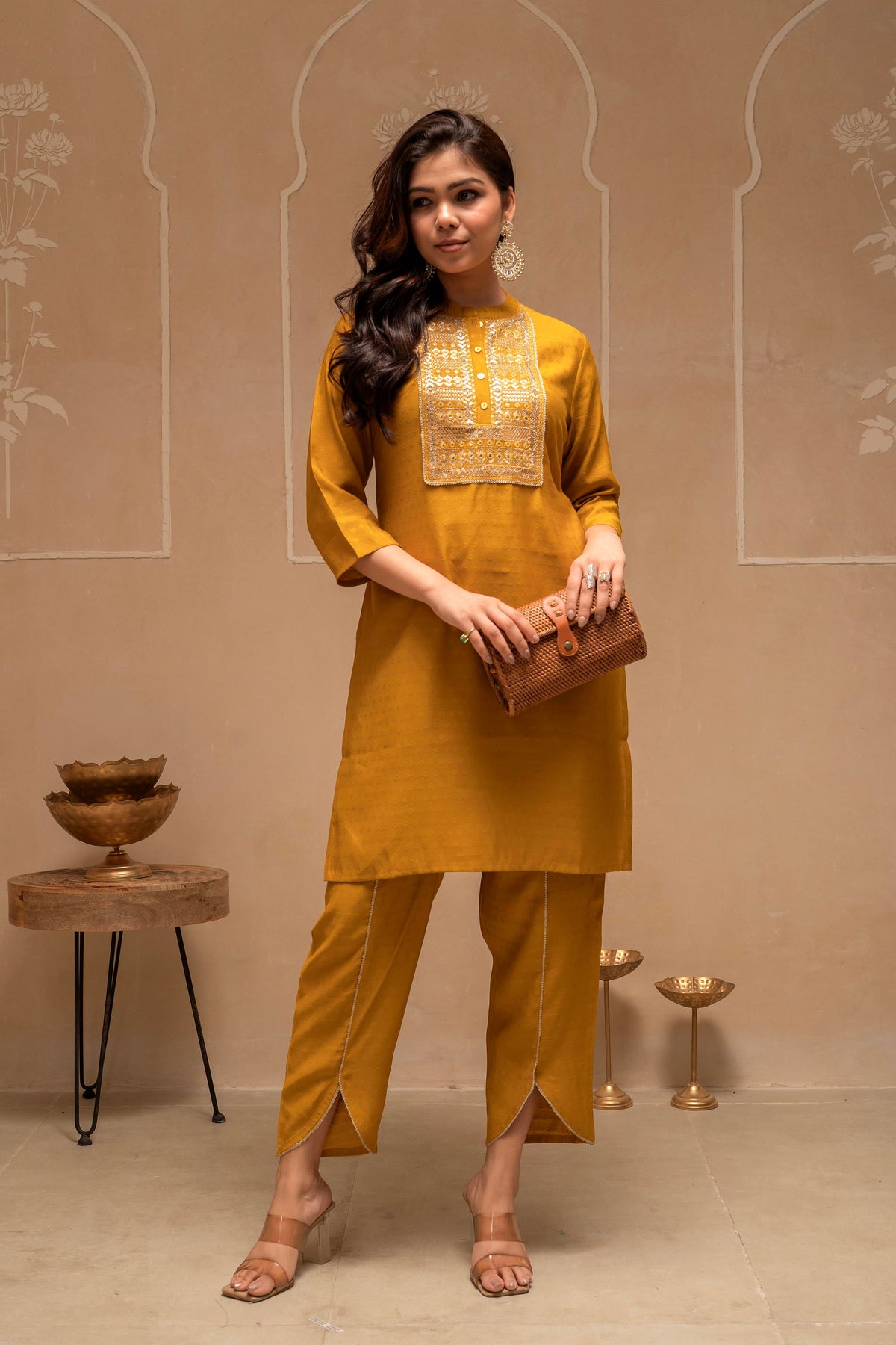 Juniper Ladies Western Fashion Set P1473 Mustard