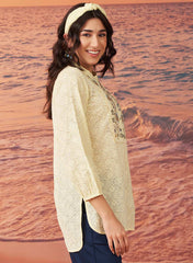 Lakshita Ladies Western Top H/S Lk04677 2 Yellow