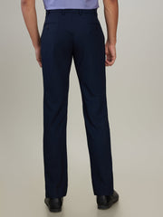 Park Avenue Mens Formal Trouser Pmtq08140-B9-81F Fancy Blue