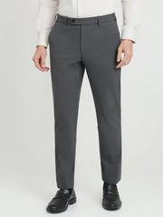 Park Avenue Mens Formal Trouser Pmtq08140-G6-81F Dark Grey