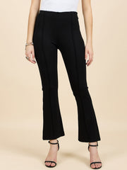 Gipsy Woman Bottom Wear Pant Regular Fit  Nr Knit Black