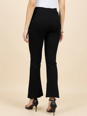 Gipsy Woman Bottom Wear Pant Regular Fit  Nr Knit Black